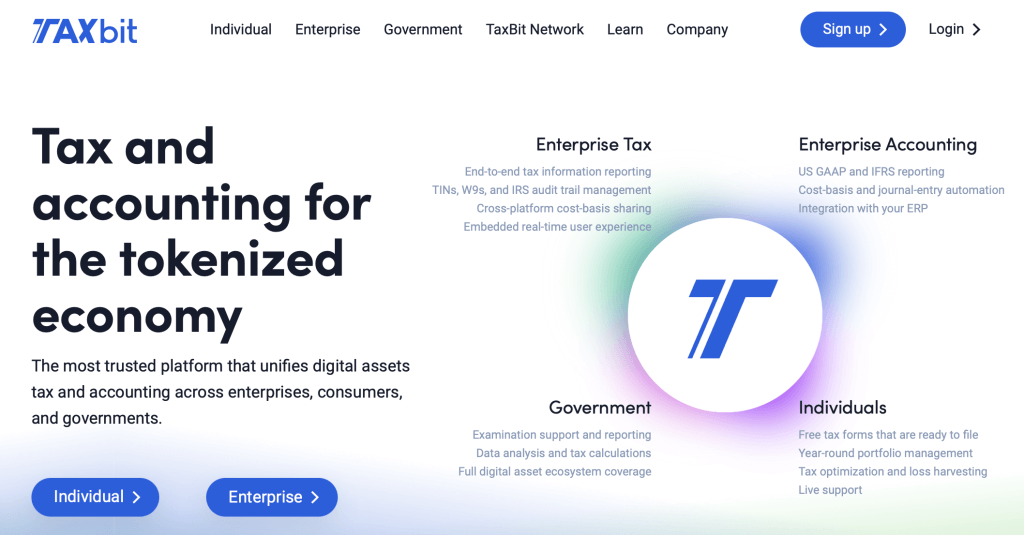 taxbit best crypto tax software tool